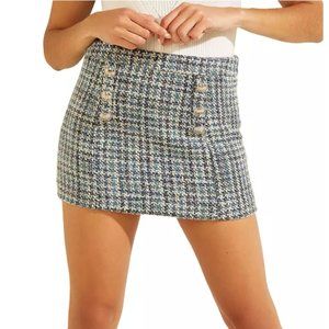 Guess - Tweed Peplum Skirt (Medium)